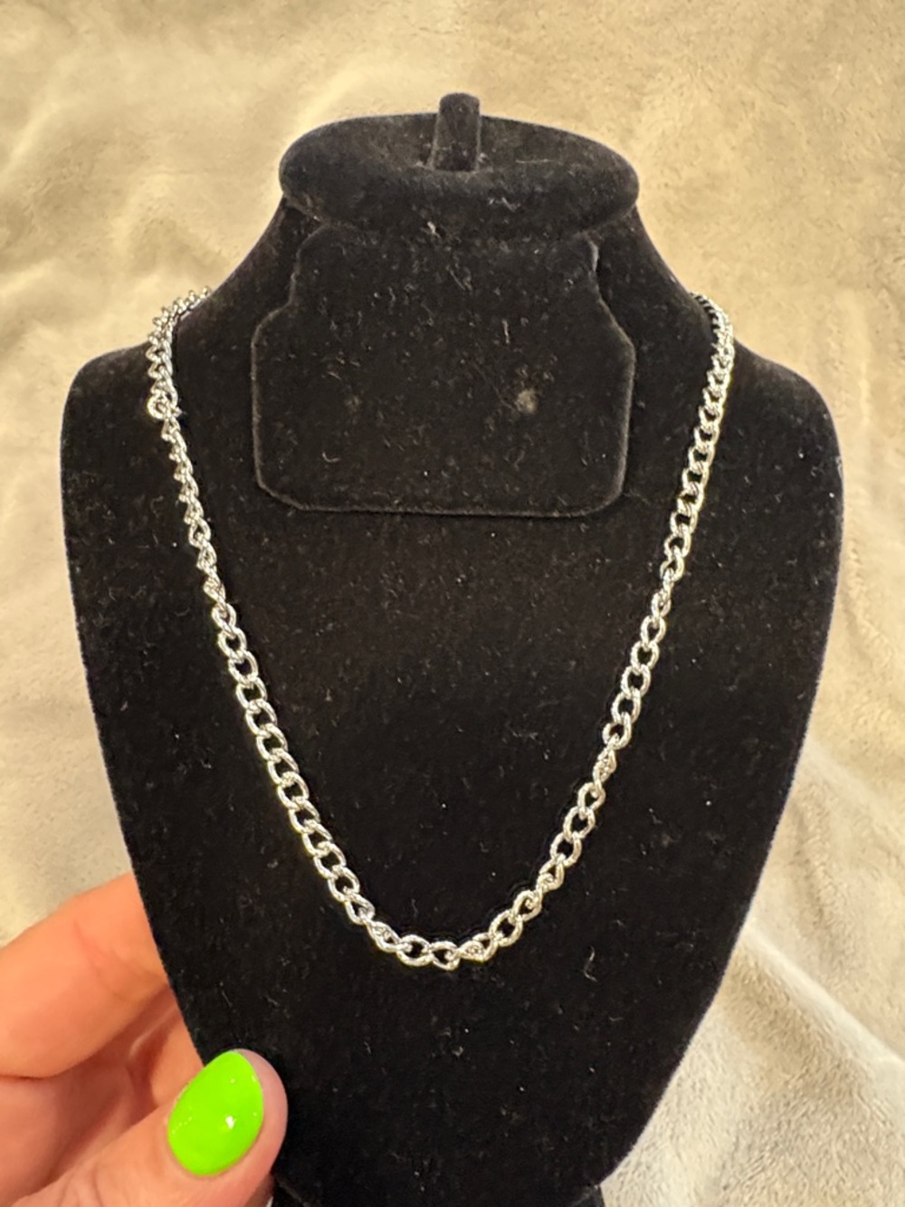 Sterling Silver Chain Necklace - Classic Link Style